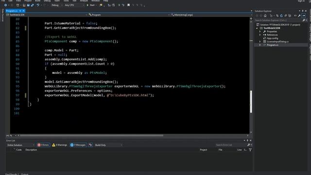Demonstration for WebGL Export SDK смотреть онлайн