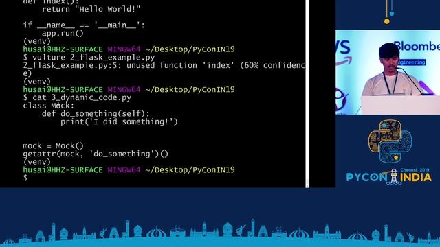 Using Vulture to improve used-to-unused code ratio of your Python Programs - Rahul Jha смотреть онлайн