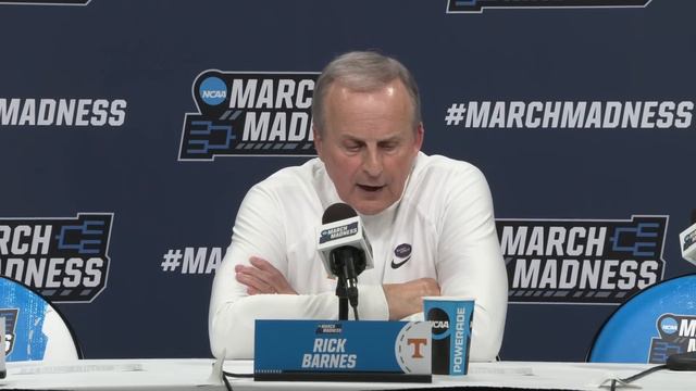 Rick Barnes, Vols react to win over Texas to advance to Sweet Sixteen | Tennessee Basketball смотреть онлайн