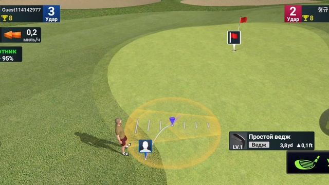 Golf King. СПОРТ. КОРОЛЬ ГОЛЬФА . Маленький обзор игры. смотреть онлайн