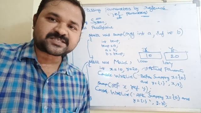 Parameter passing in C# | Passing Parameters by Value | Reference | Output | arrays as arguments C# смотреть онлайн