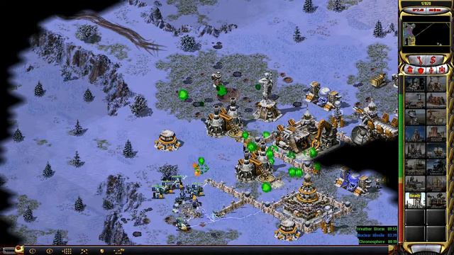 Red Alert 2 Yuri's Revenge HD 1 vs 7 Brutal Enemies AI [Russian Roulette] Superweapons смотреть онлайн
