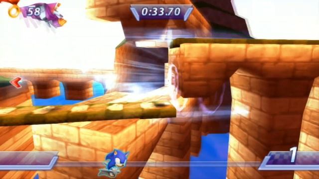 История за Соника, часть 1/4 | Sonic Rivals (PSP) прохождение №1 (без комментариев) смотреть онлайн