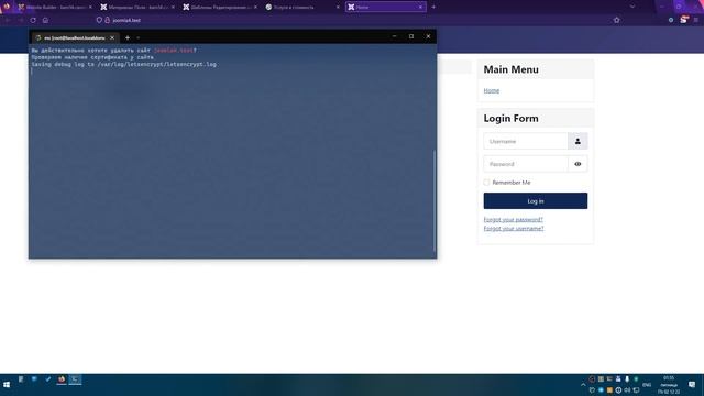 Разворачиваем сайт на Joomla 4 за 2 минуты. смотреть онлайн