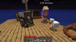 Майнкрафт но Девушка у Меня Только ОДИН БЛОК ОСТРОВ в Майнкрафт НУБ И ПРО ВИДЕО ТРОЛЛИНГ MINECRAFT