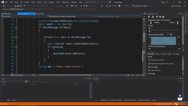 How to Send emails to Multiple Recipients with CC using Asp.Net Core MVC 5 смотреть онлайн