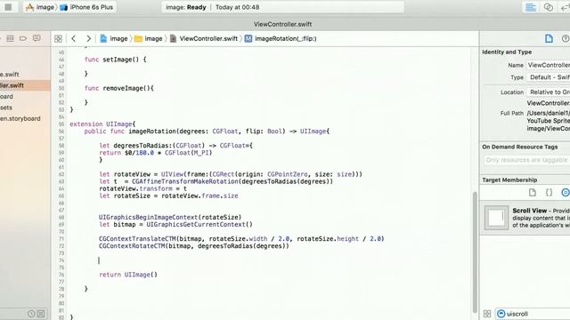 ZOOM UIImageView (ЗУМ КАРТИНКИ) - полное видео смотреть онлайн