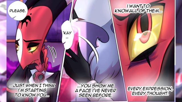 😞Останься Блиц..😭 Озвучка комикса Helluva boss | Адский босс by Ankstar смотреть онлайн