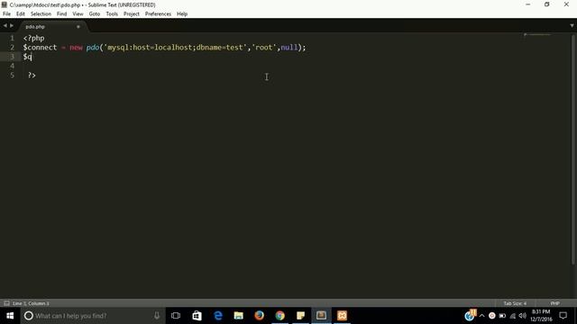 What is PDO in php | mysql connection with pdo | Learn php step by step смотреть онлайн