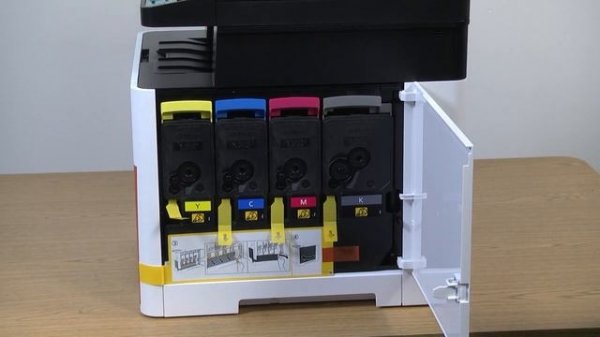 Kyocera MA2100cwfx Unpacking and Physical Setup