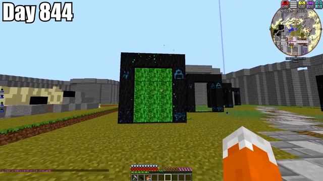 I Survived Hardcore Modded Minecraft For 900 Days using the largest modpack possible смотреть онлайн