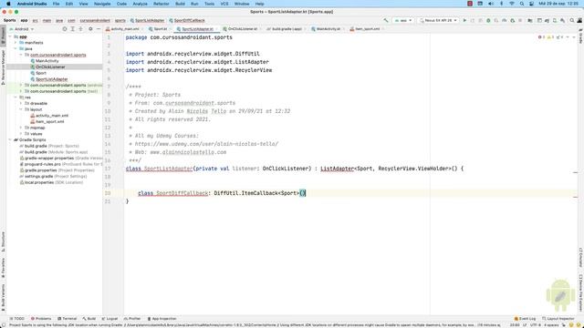 Adapters en Kotlin #4 ListAdapter, crear estructura base del adaptador(ViewHolder y ItemCallback) смотреть онлайн