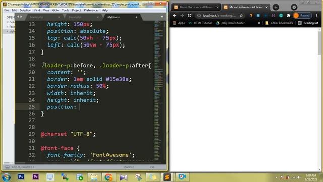CSS Preloader Tutorial | Project #10/50 | & How to add preloader to our website. смотреть онлайн