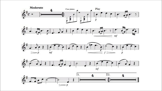 Easy Flute Play-Along - The Lark - Mikhail Glinka - with sheet music смотреть онлайн
