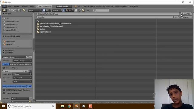 Import blender files in unity|Unity part 4 смотреть онлайн