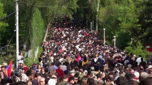 День скорби: в Армении вспоминают жертв геноцида, устроенного в 1915 году Османской империей