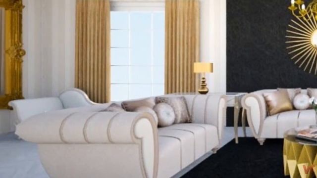 Коттедж/Гостиная в стиле ар-деко смотреть онлайн