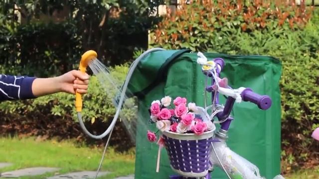 Походный душ с погружным насосом 12 В. смотреть онлайн