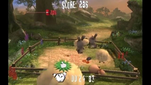 Rayman Raving Rabbids- Bunnies can't shear sheep смотреть онлайн