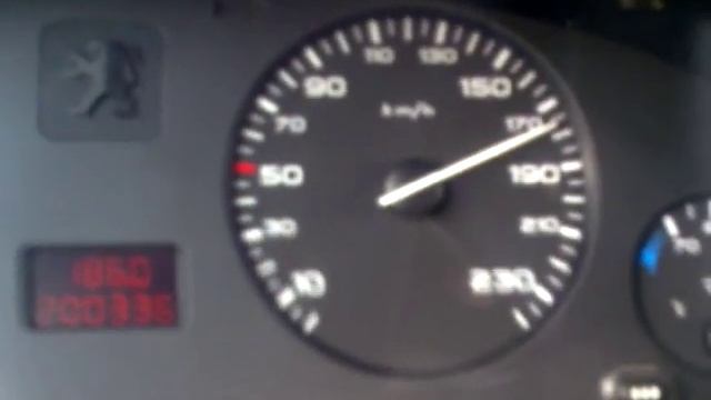 Peugeot 406 90PS @ 175 km/h смотреть онлайн