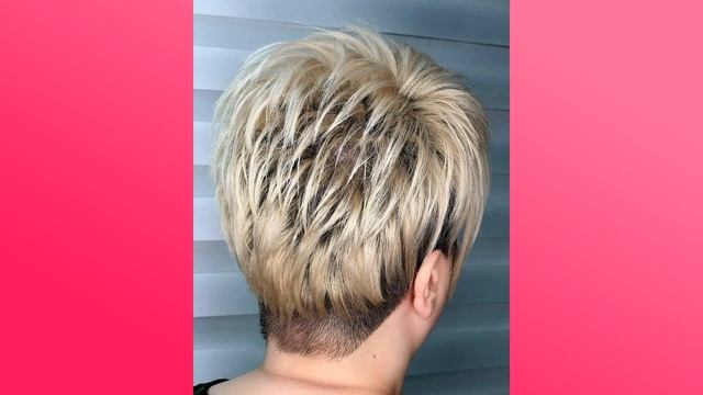 Стрижка ПИКСИ с удлиненными прядями для женщин 50+/PIXIE Haircut With Elongated Strands Forwomen 50