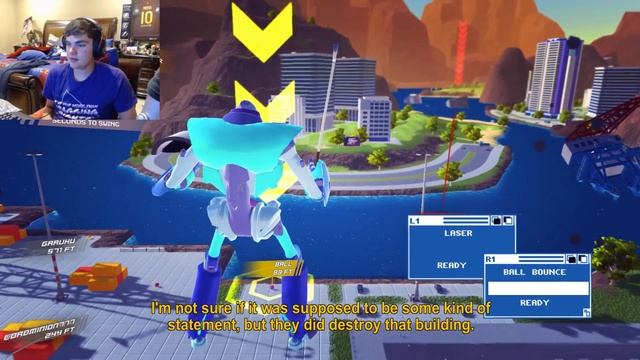 THIS GAME MAKES NO SENSE AT ALL! 100ft Robot Golf смотреть онлайн