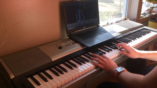 The 12 Days of Christmas on Yamaha YPG 535 Piano смотреть онлайн