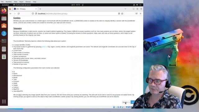 ZoneMinder 1.37.28 on Ubuntu Kinetic смотреть онлайн