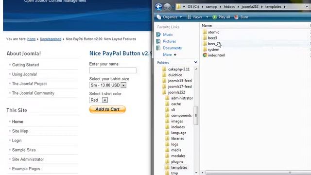 Joomla, Nice PayPal Button, CSS, and Layout Options смотреть онлайн