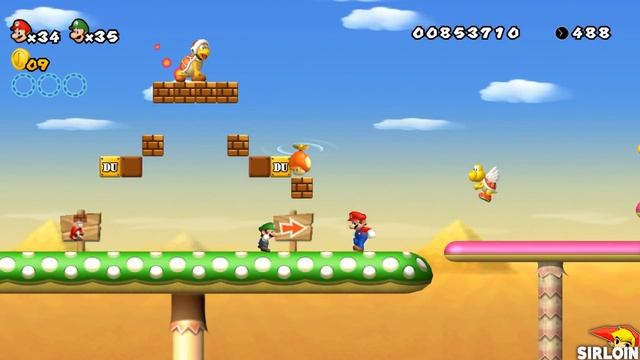 New Super Mario Anniversary - 2 Player Co-Op - #07 смотреть онлайн