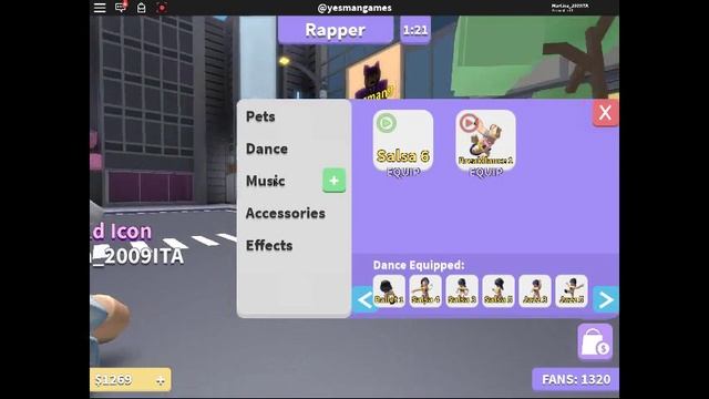 all my custom songs :D ( roblox dance off ) смотреть онлайн