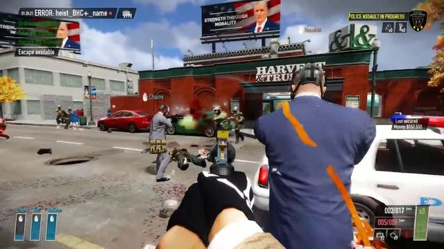 PAYDAY 2 - Bank Heist Cash+ (Custom heists / 284 Bags) смотреть онлайн