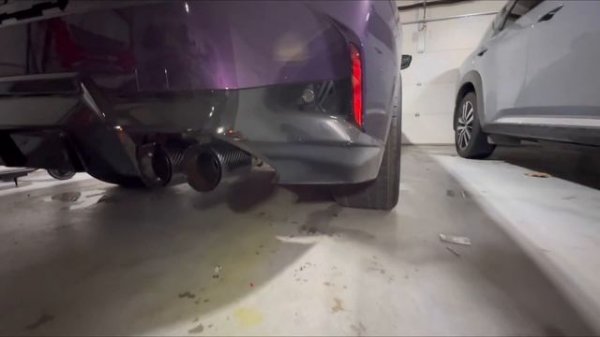 2024 BMW M240i G42 M Performance style exhaust tips Installation