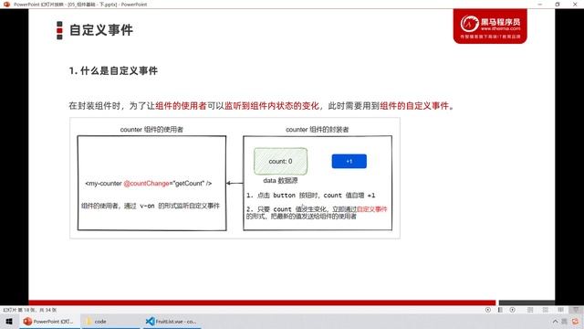 【黑马程序员】前端Vue2+Vue3全套教程-Vue3-Day5-11-自定义事件-了解什么是自定义事件 смотреть онлайн