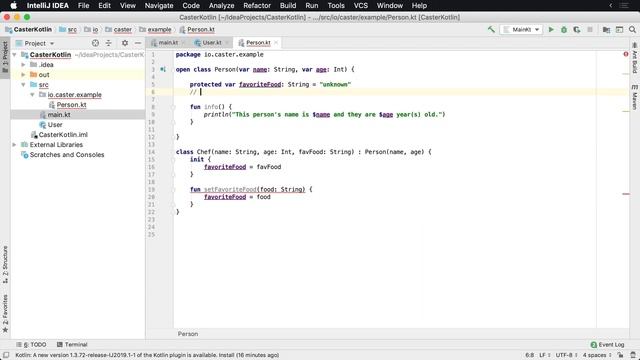How to use the Protected Modifier in Kotlin смотреть онлайн