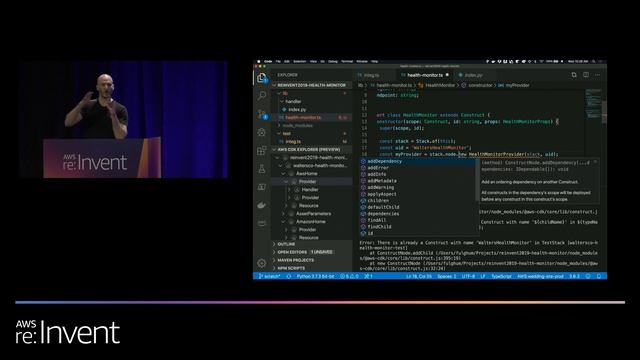AWS re:Invent 2019: [REPEAT 1] Deep dive into AWS Cloud Development Kit (DOP402-R1) смотреть онлайн