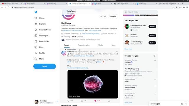 SubQuery Network | Decentralised Data смотреть онлайн