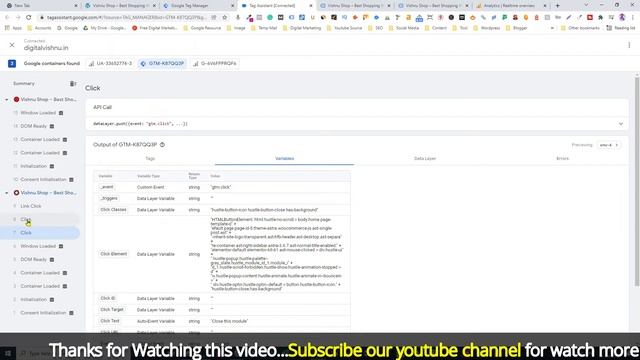 How to Track Link Clicks, Buttons Click and Forms Submission with Google Tag Manager in Tamil смотреть онлайн