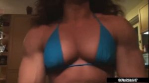 FitGirls247 Video Shoot With Alina Popa!!! Pec Flexing Action!!!!