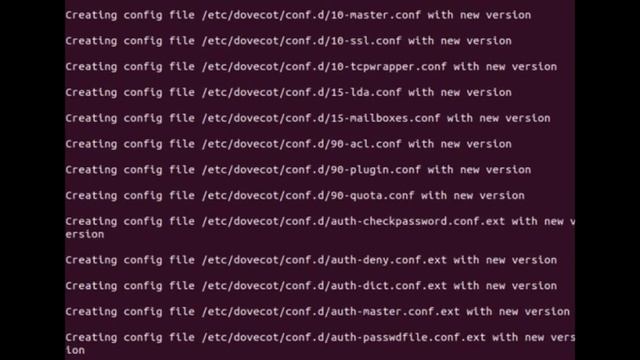 KONFIGURASI WEB SERVER (Apache2) MAIL SERVER(Dovecot - Postfix-Squirrelmail)