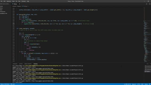 ОБЗОР КОДА игры на Python! | ТЕТРИС смотреть онлайн