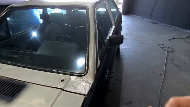 MUDAMOS A COR DO VW VOYAGE, DE BEGE PARA PRETO FOSCO! смотреть онлайн