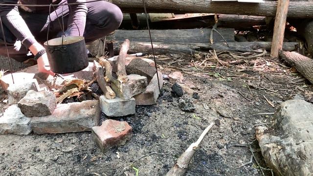 SOLO MOTOCAMPING. Russian Forest. Cooking. Hammock #motocamping. #bushcraft. #ASMR смотреть онлайн