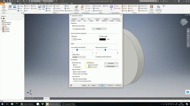 AutoDesk Inventor - How To Reverse Mouse Zoom смотреть онлайн