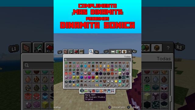 MINECRAFT BEDROCK PS -ADDON- ¡MAS DINAMITA! (DINAMITA SONICA) #SHORT смотреть онлайн
