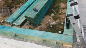 Установка мауэрлата своими руками. Гидроизоляция под мауэрлат.