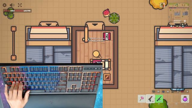 KEYBIND REVEAL + GAMEPLAY WITH COMMENTARY - Zombs Royale смотреть онлайн