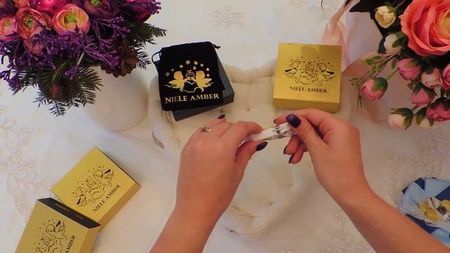 Браслет c янтарём «Мёд и сливки» смотреть онлайн