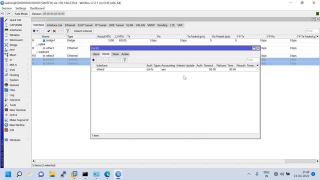 MikroTik dot1x-802.1x Authentication configuration -Tamil смотреть онлайн