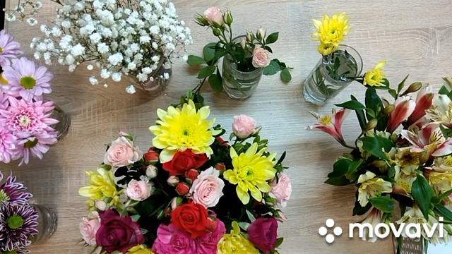 Как сделать коробку с цветами. Флористика. смотреть онлайн